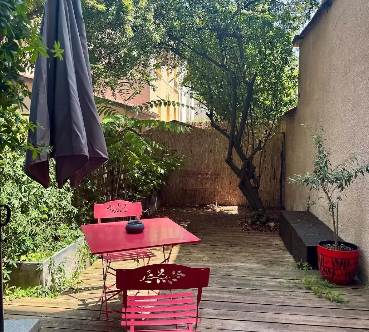 Chaleureux T2 - Centre Lyon - Terrasse Privee 아파트 프랑스